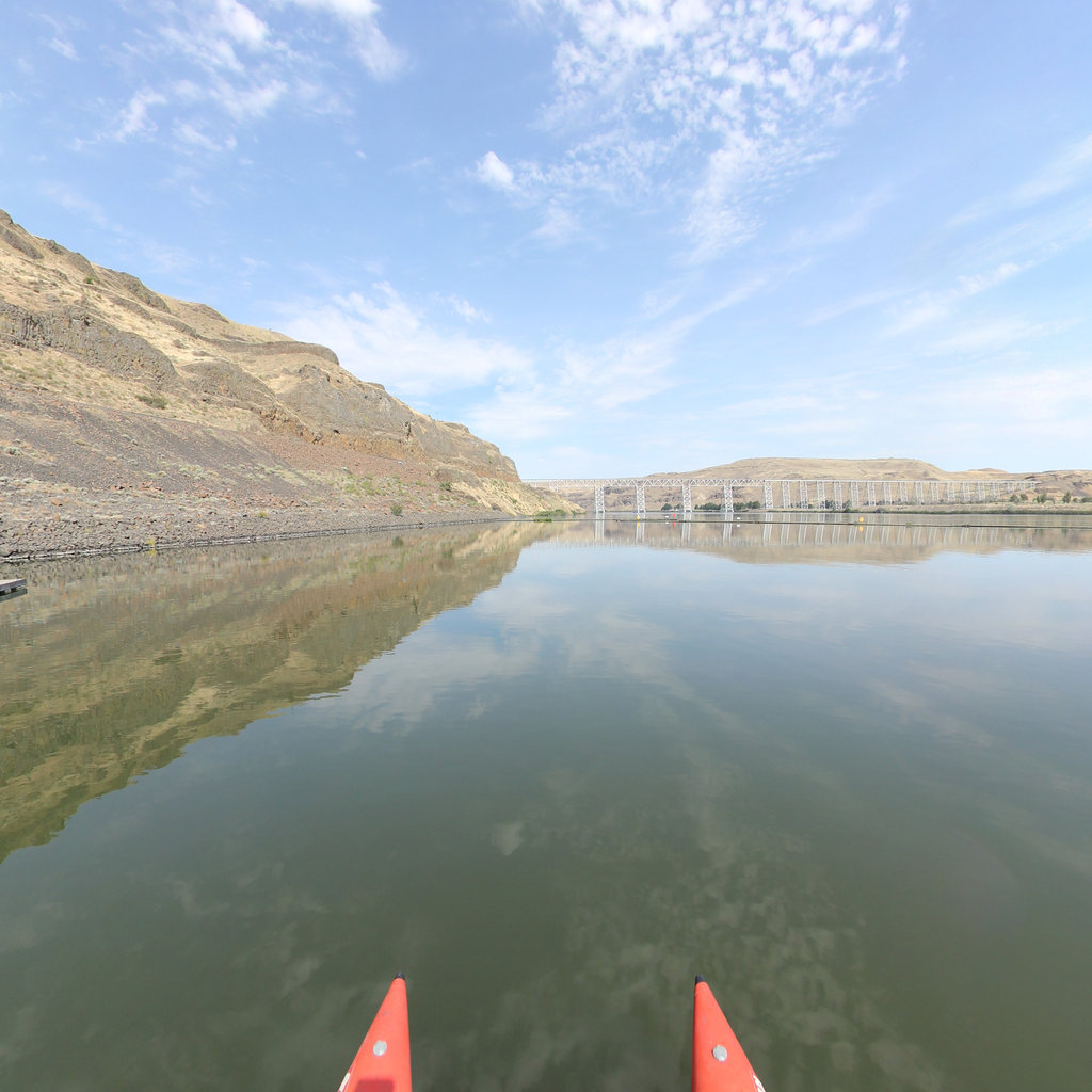 Lyons Ferry to Palouse Falls scene image looking forward