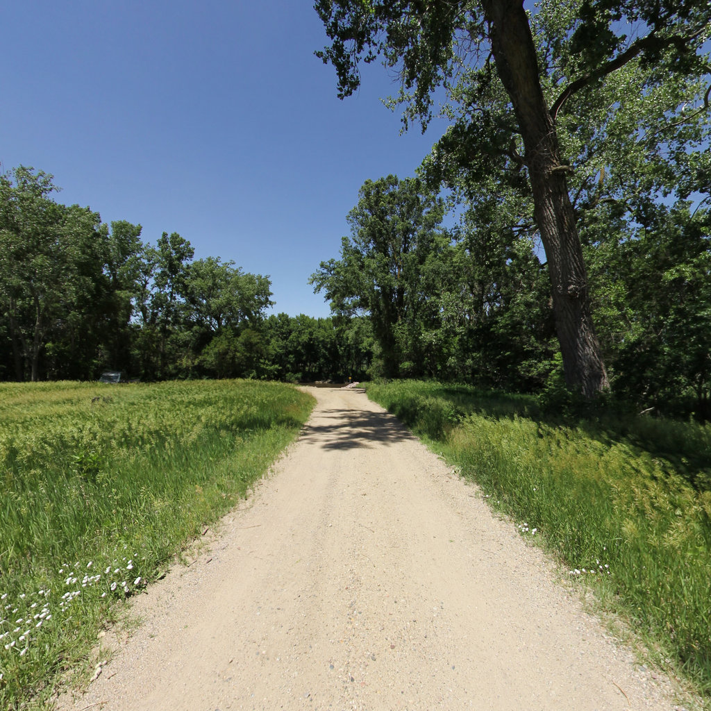 Walling River Access scene image looking forward