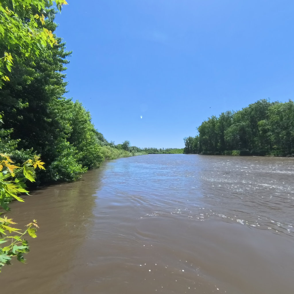 Washta to Little Sioux Park scene image looking forward