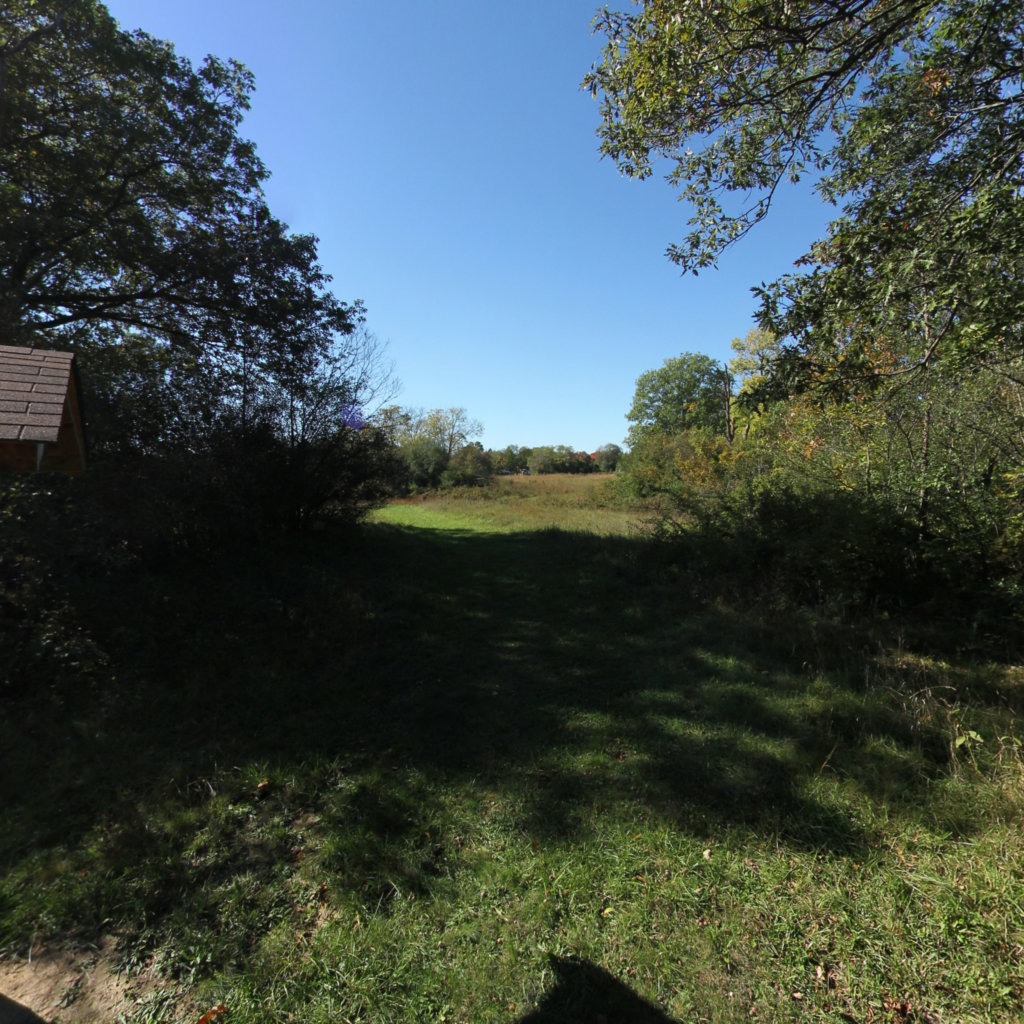 Prairie Pathway scene image looking forward