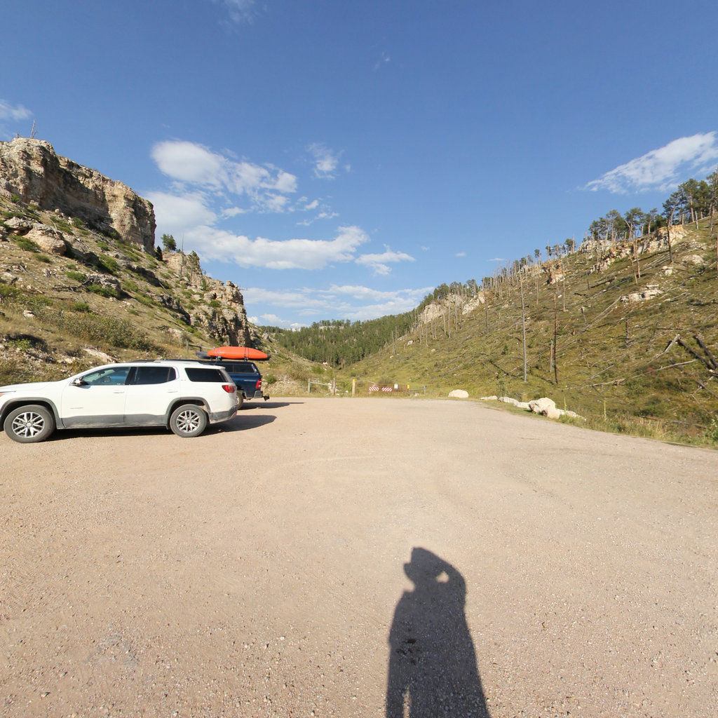 Hell Canyon Trail scene image looking forward